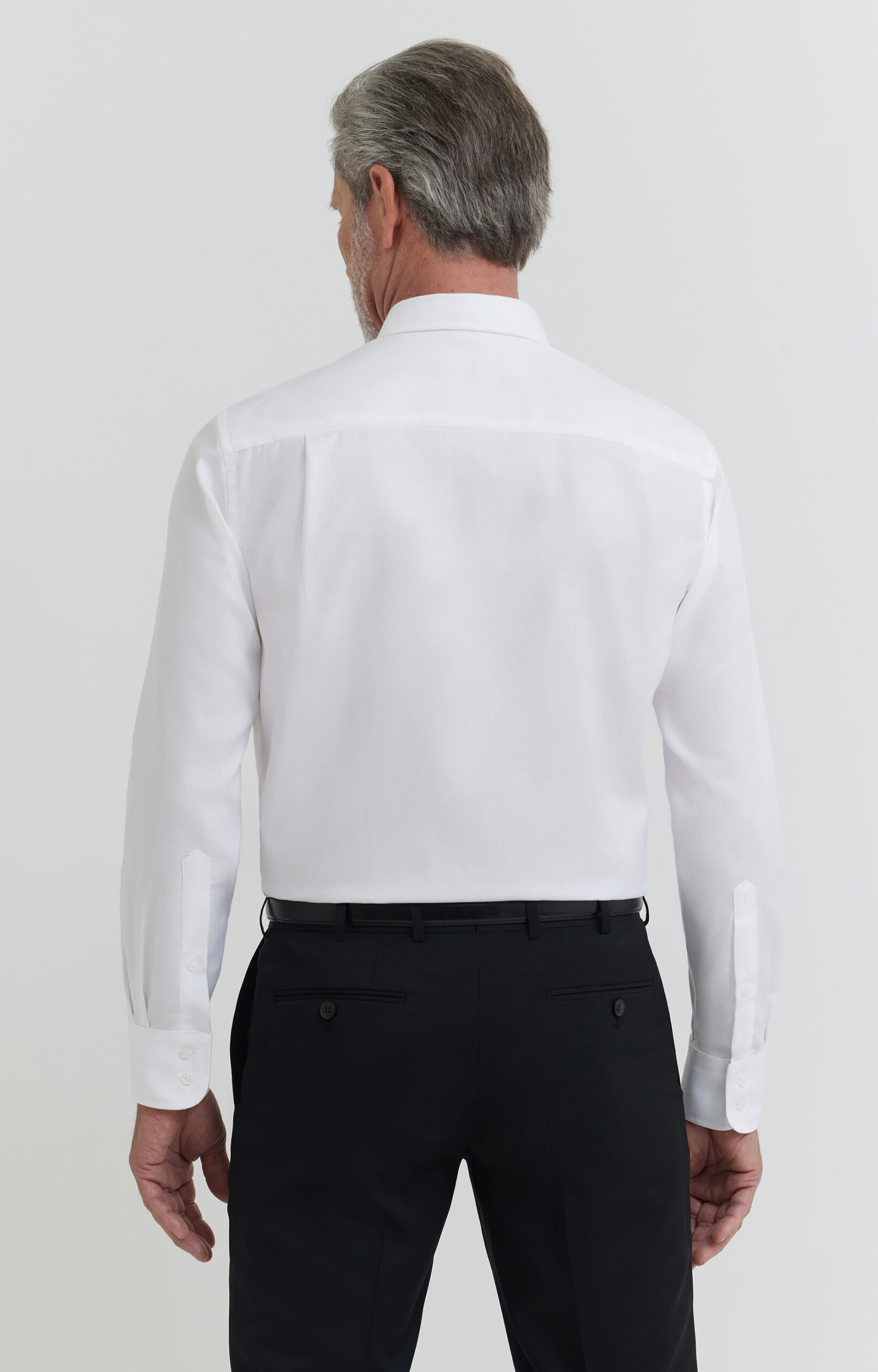 Koszula męska biała slim - obrazek 2